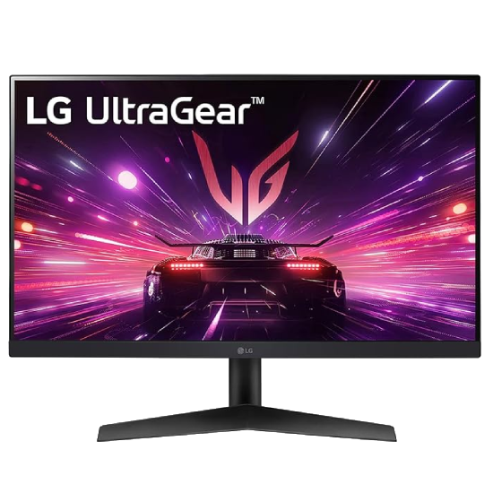 LG 27" Inches Ultragear™ FHD IPS Gaming Monitor, 1ms (GtG), 180Hz, HDR10,FPS Counter, NVIDIA G-SYNC Compatible, AMD FreeSync, HDMI, DP, Headphone Out, virtually Borderless with Tilt, Black 27GS60F